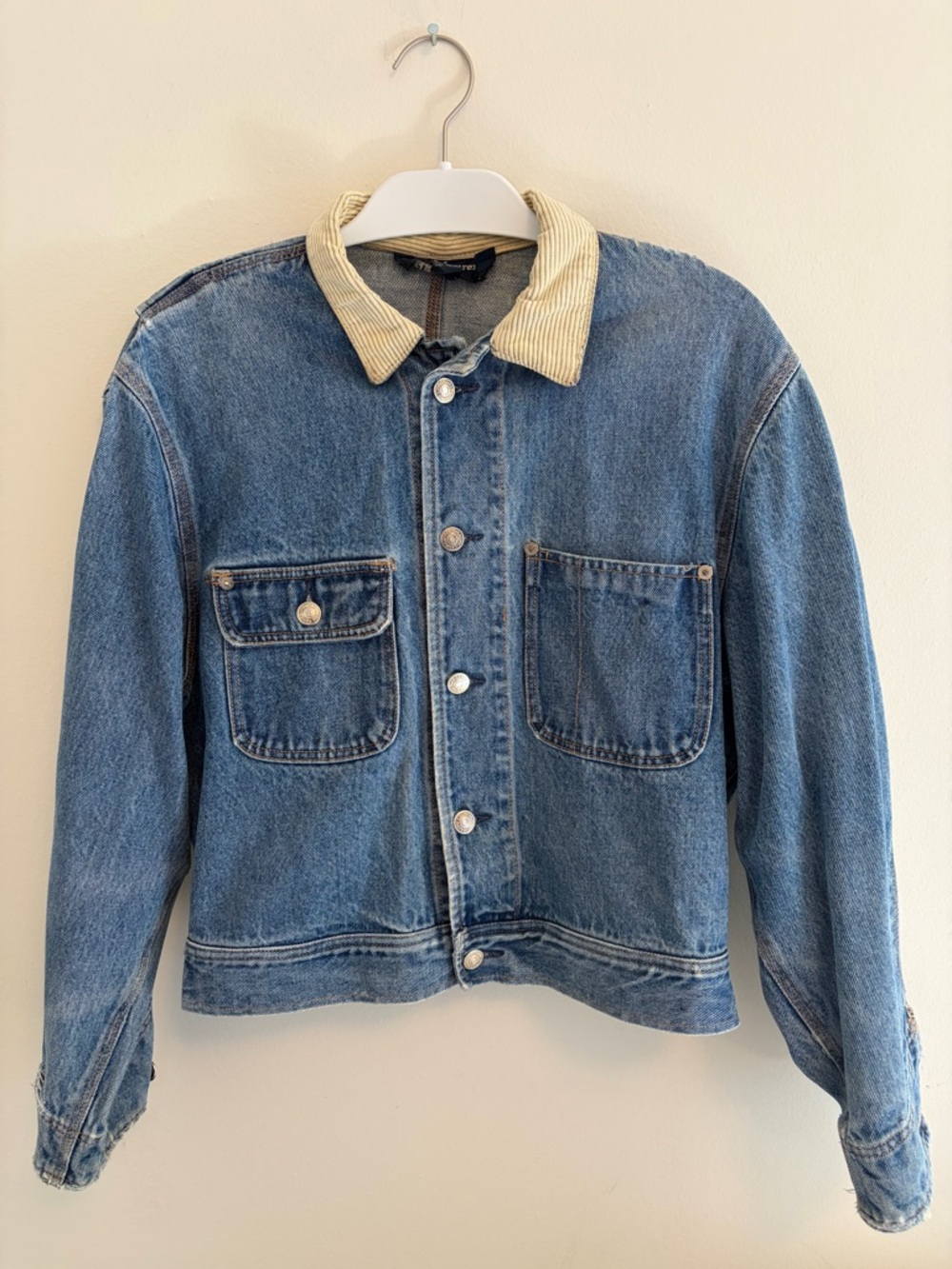 Ralph Lauren Denim Jacket with Corduroy Collar